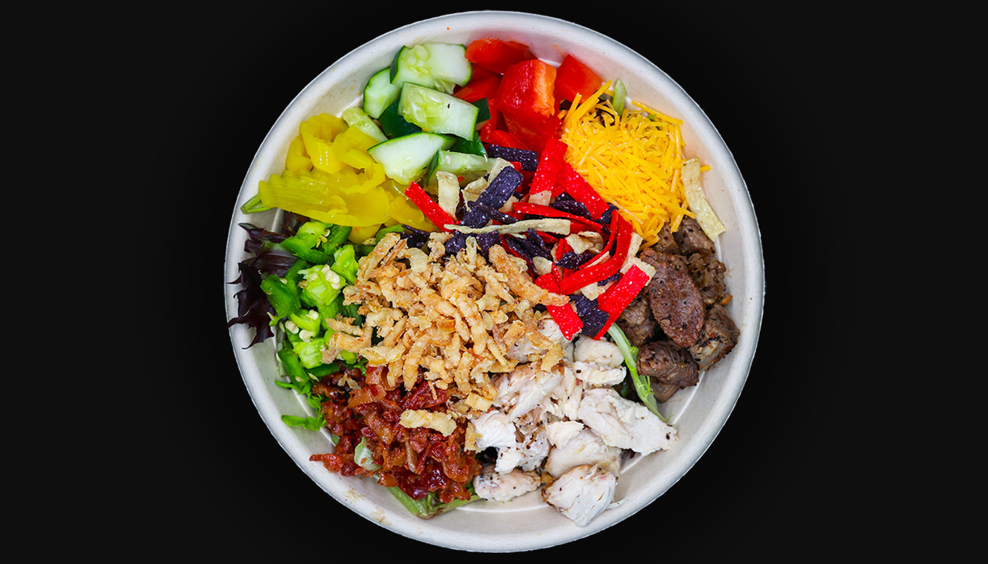 Order Triple Threat food online from Diced Gourmet Salads & Wraps store, cary on bringmethat.com