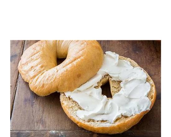 Order Cream Cheese Bagel food online from Shayna's Place store, Dallas on bringmethat.com