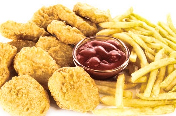 Order 10 Pieces Chicken Nuggets food online from Bravo Pizza store, Los Angeles on bringmethat.com