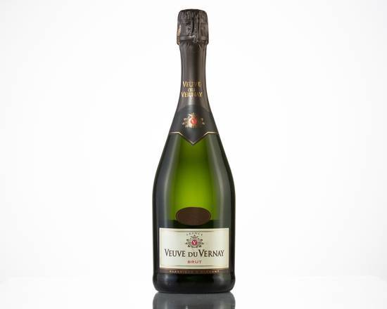 Order Veuve du Vernay Brut, 750mL sparkling wine (11.0% ABV) food online from Kinzie Liquor store, Bradley on bringmethat.com