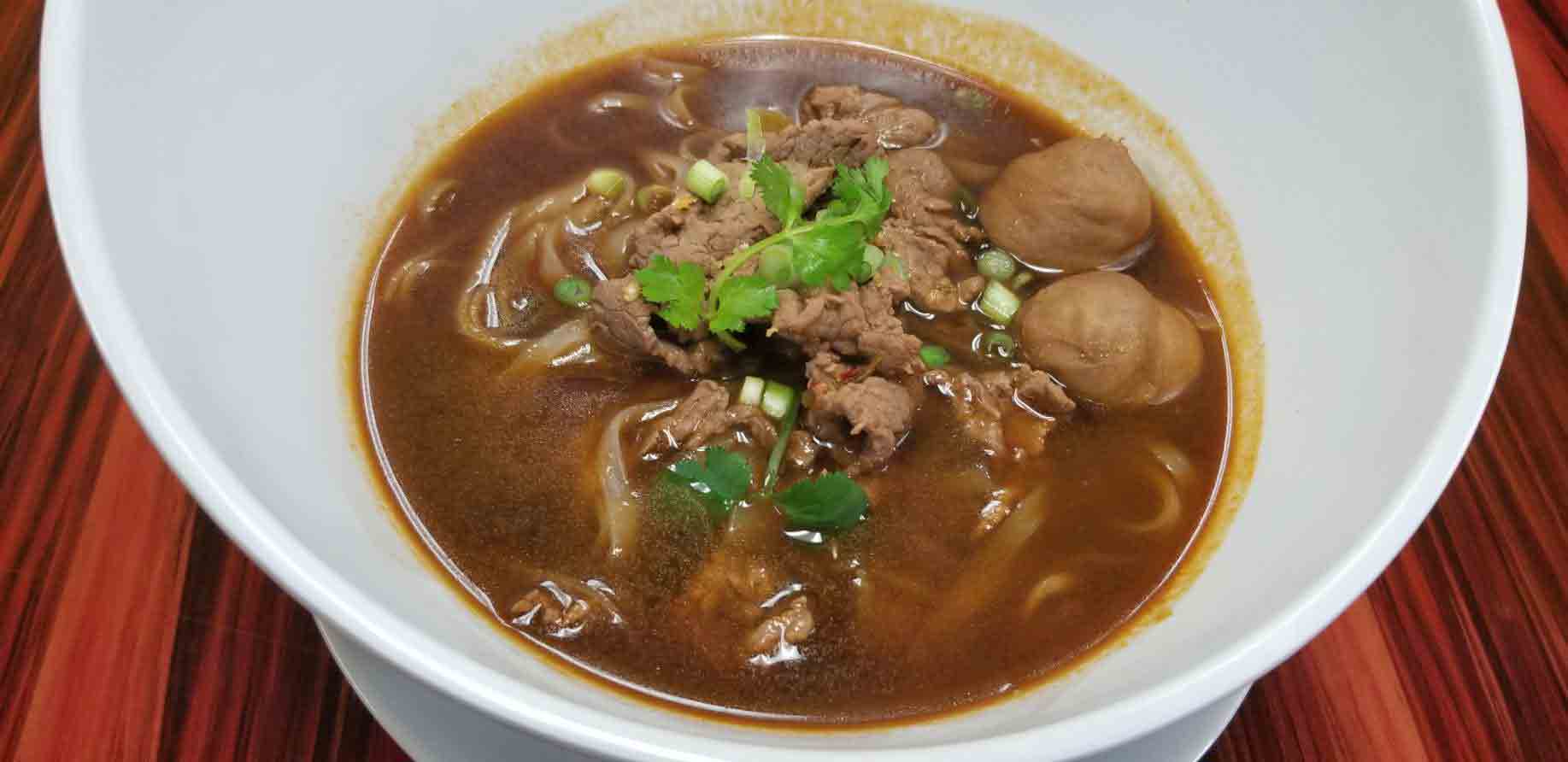 Order Boat noodle Soup food online from Thai Thai Cuisine store, Corona on bringmethat.com