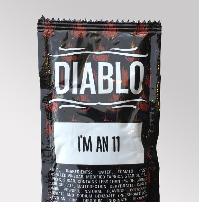 Order Diablo Sauce Packet food online from Taco Bell store, Rome on bringmethat.com