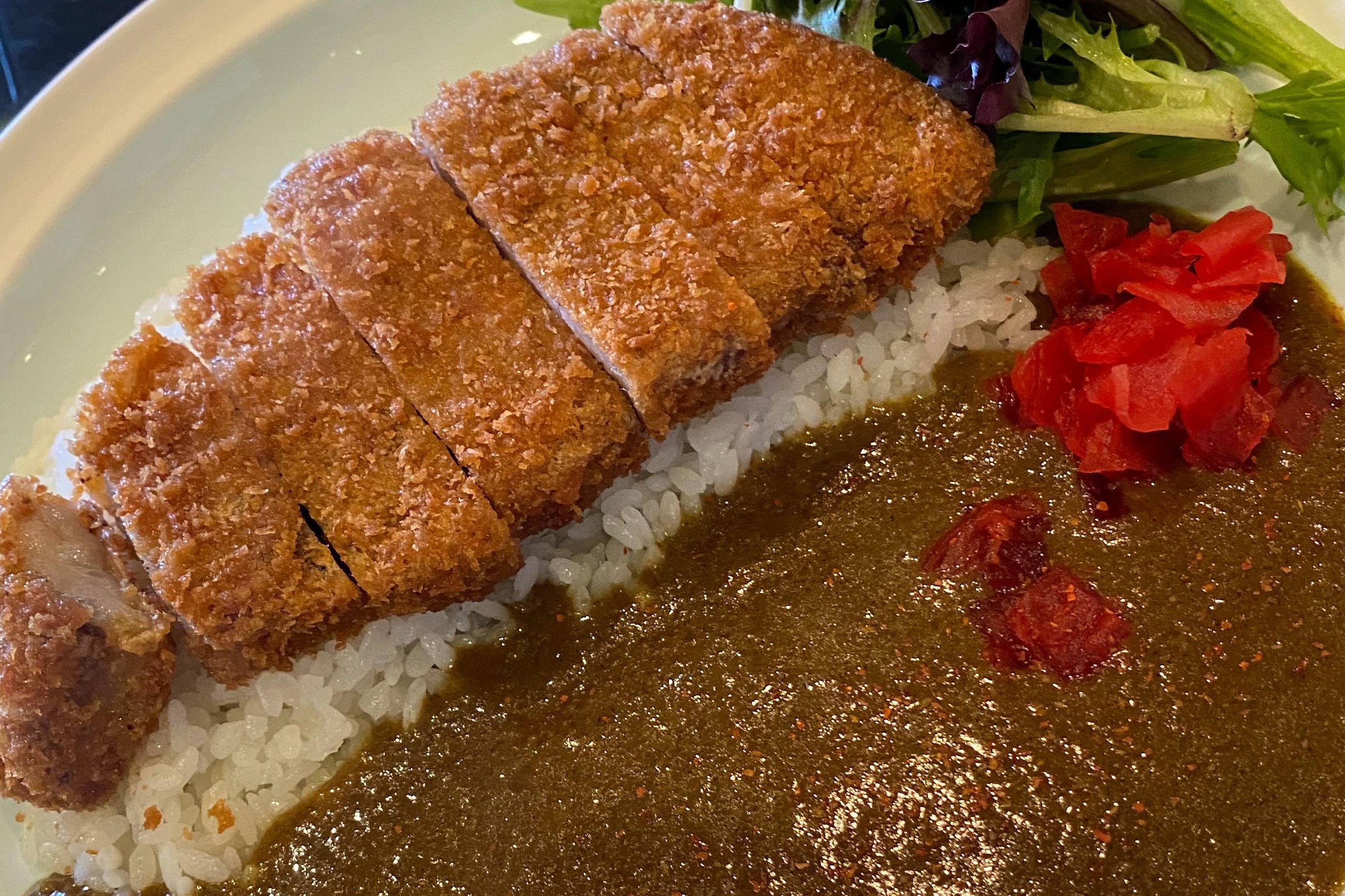 Order Pork Katsu Curry food online from Angry Ramen store, San Leandro on bringmethat.com
