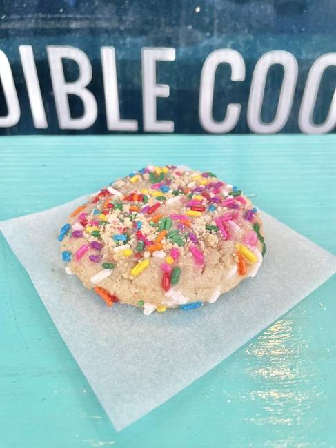 Order Sprinkle Sugar Cookie food online from The Cookie Dough Cafe store, Portland on bringmethat.com