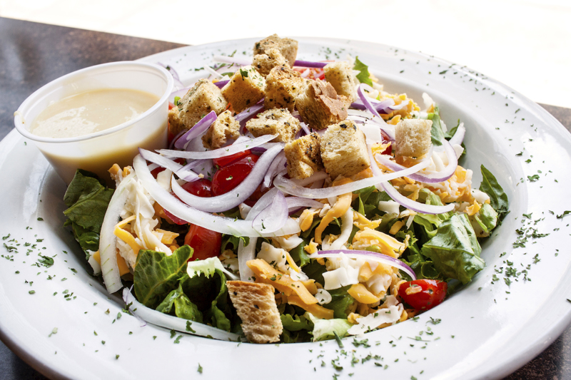 Order House Salad food online from Press Box Grill store, Dallas on bringmethat.com