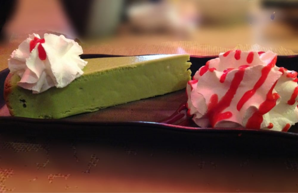 Order Green Tea Cheesecake food online from Go Sushi Japanese Restaurant store, Pacifica on bringmethat.com
