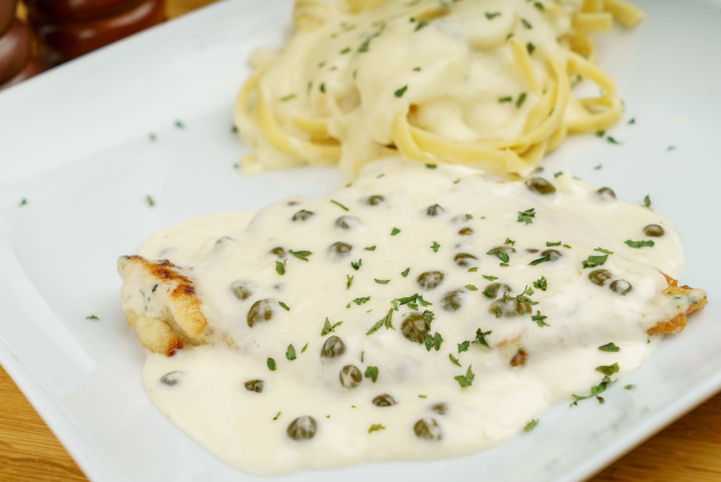 Order Piccata Chicken food online from Caffe Amici store, Columbus on bringmethat.com