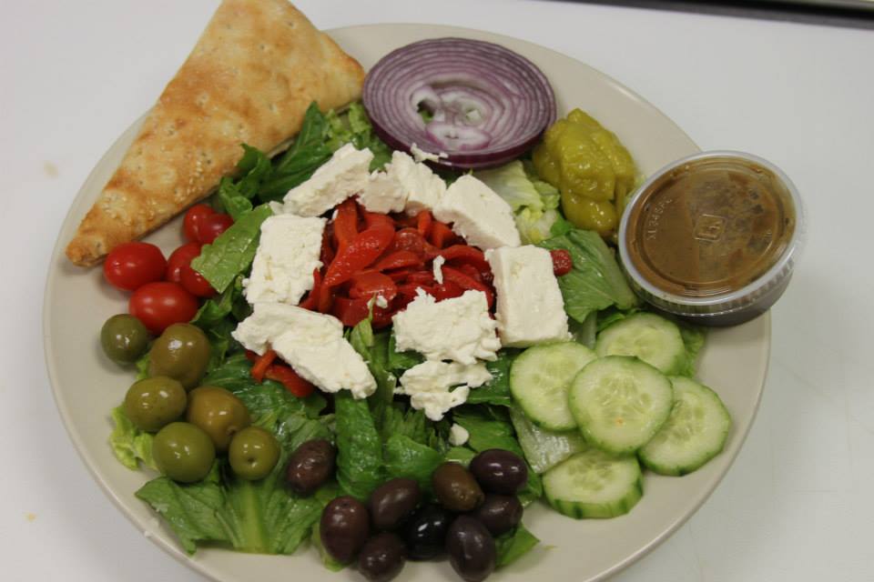 Order Greek Salad food online from Florencia Pizza store, Sun City West on bringmethat.com