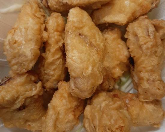 Order Deep Fried Chicken Wings (10 pcs) food online from Mongolian Grill store, Graham on bringmethat.com