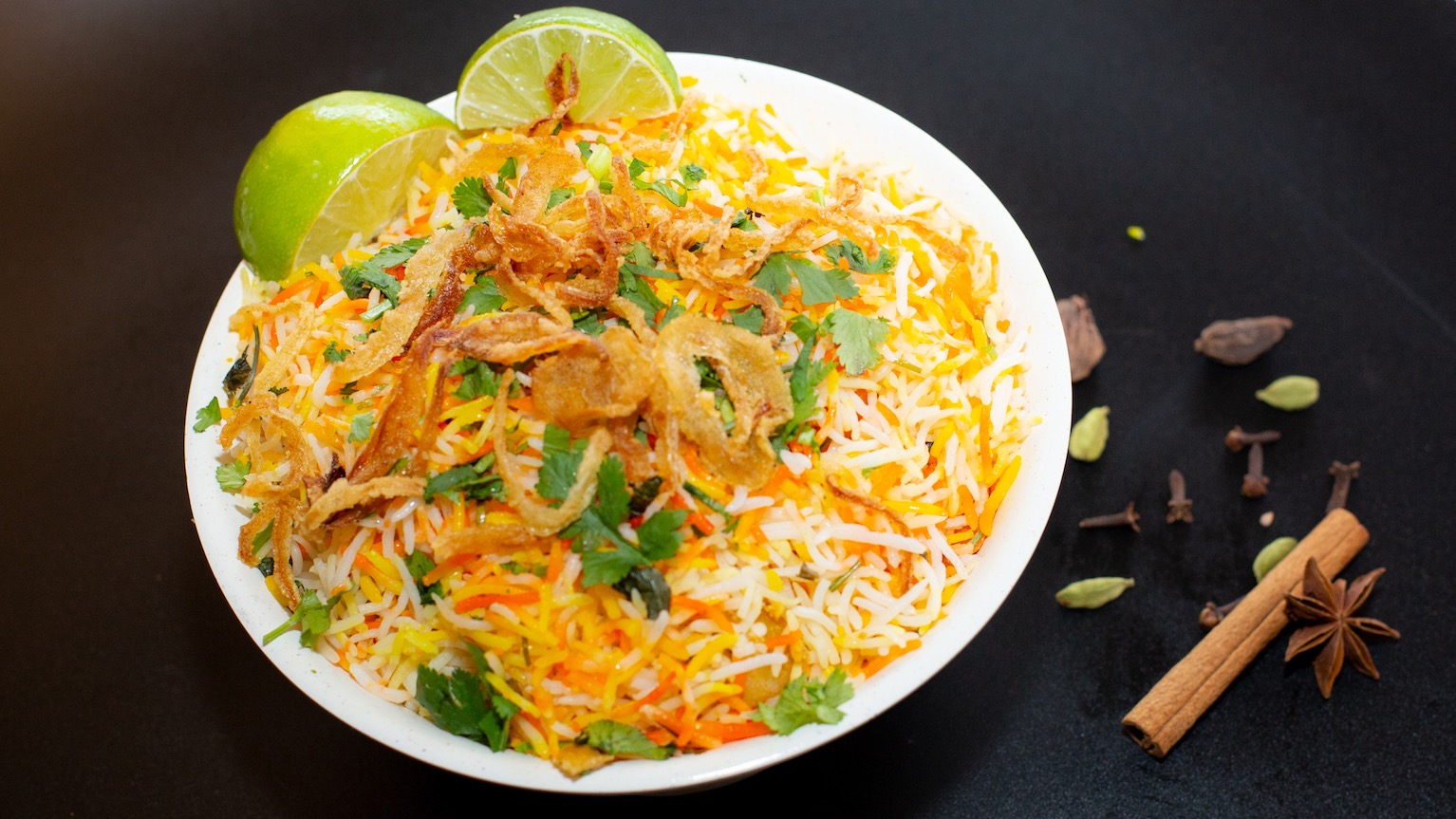 Order Chicken Biryani food online from Masala Desi Cafe store, Burlingame on bringmethat.com