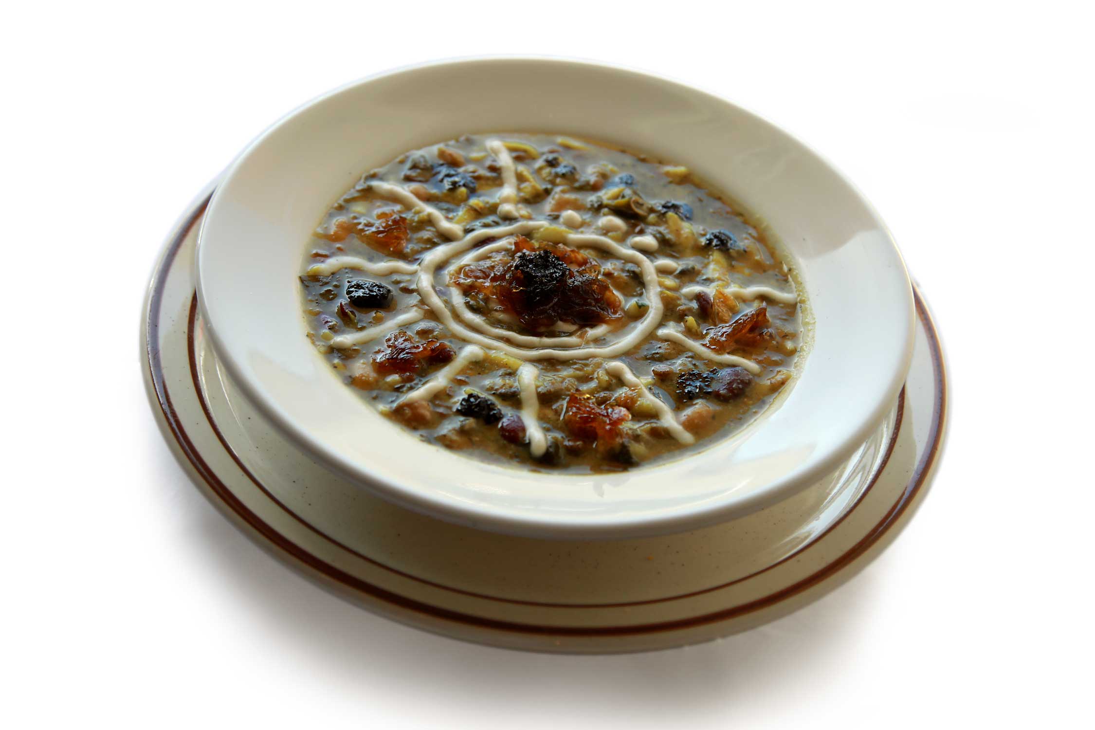 Order Ash Reshteh Soup food online from M Cafe & Grill store, Lake Forest on bringmethat.com