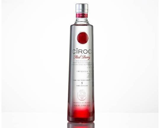 Order Cîroc  Red Berry, 750mL vodka (35.0% ABV) food online from Windy City Liquor Market store, El Cajon on bringmethat.com
