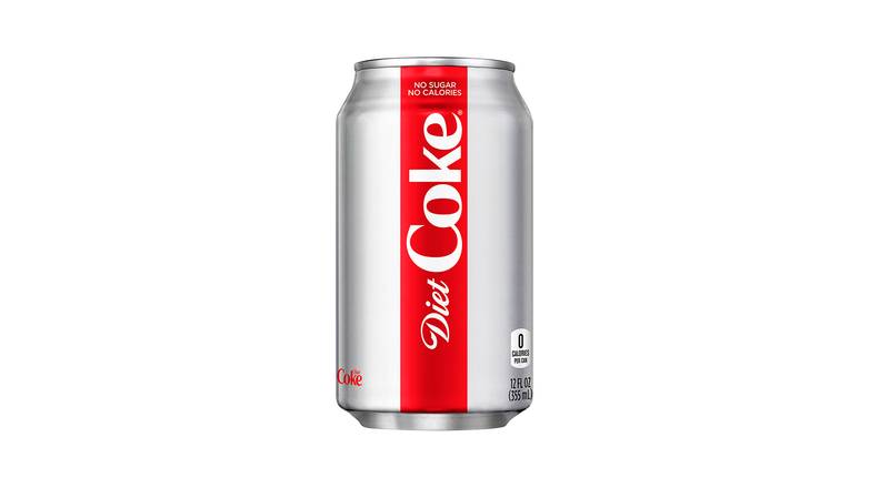 Order Diet Coke Can food online from Burrito Lovers Bar store, Compton on bringmethat.com