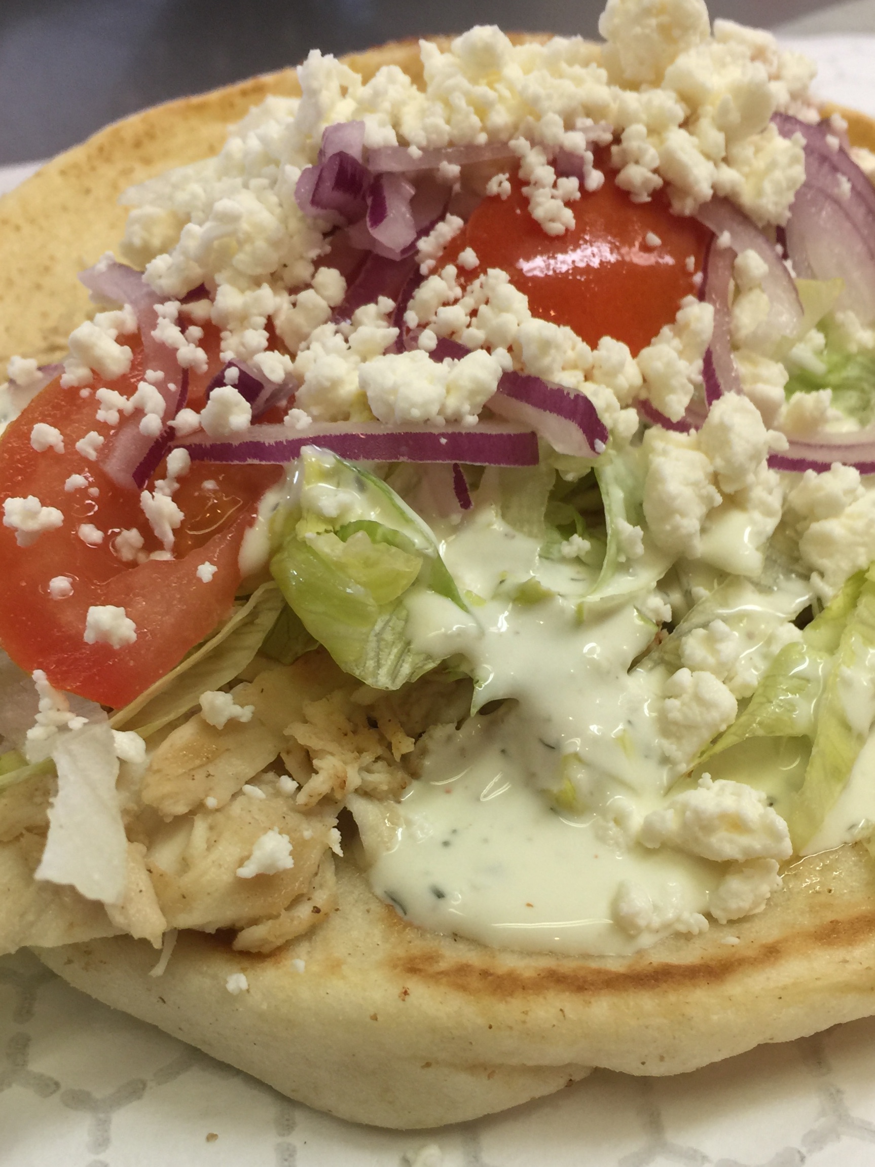 Order Gyro  food online from Upper Sandwiches store, Ocean View on bringmethat.com