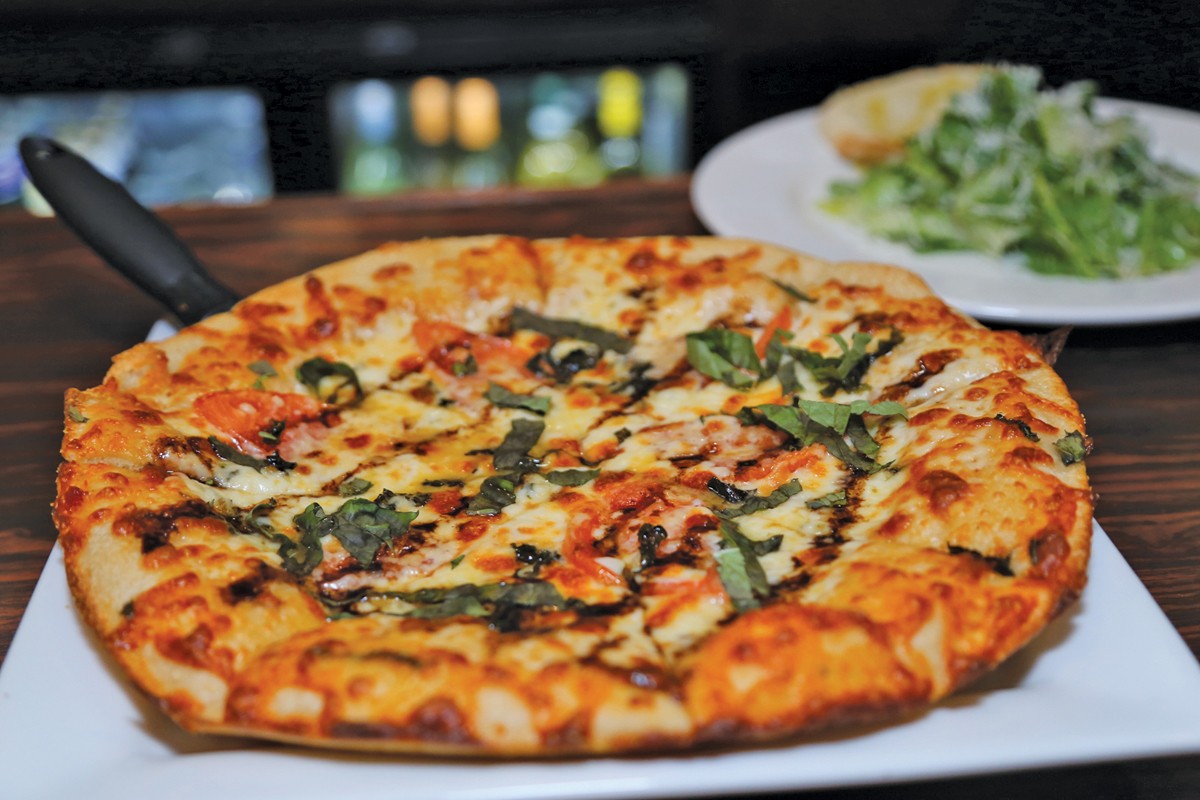 Order Margherita Pizza food online from The Palazzo Restaurant store, Cleveland on bringmethat.com