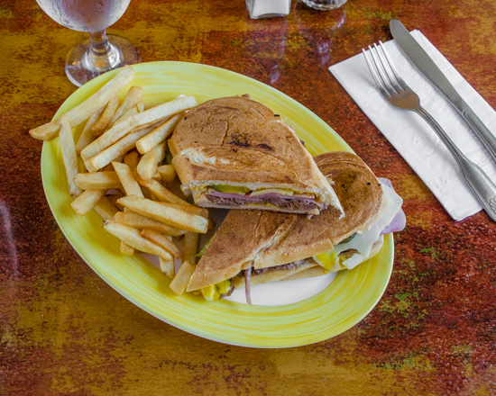 Order Cuban Sandwich food online from Lula's Latin Cuisine store, Bergenfield on bringmethat.com