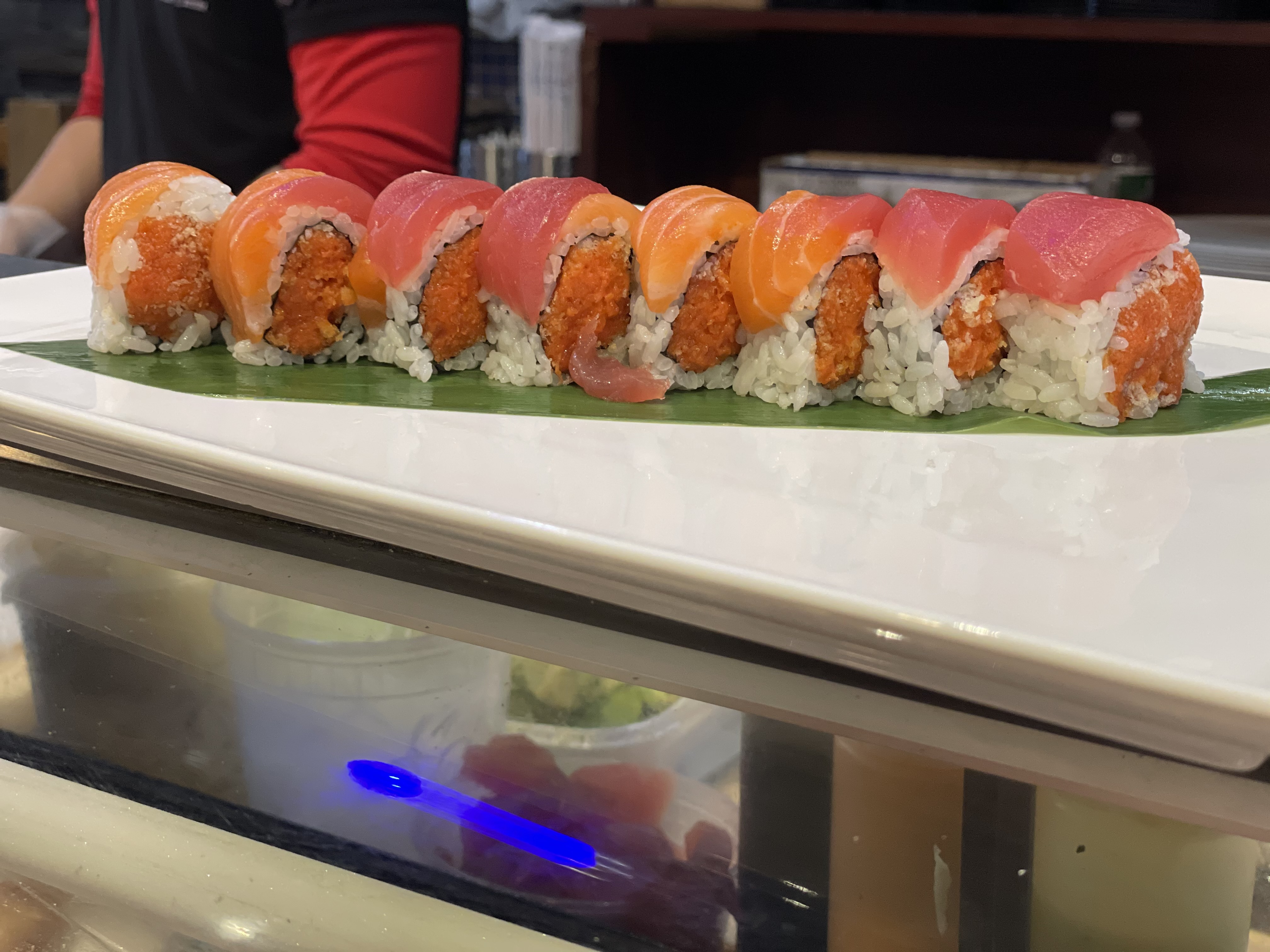 Order Pink Lady Roll food online from Sushi X Ii store, Stamford on bringmethat.com