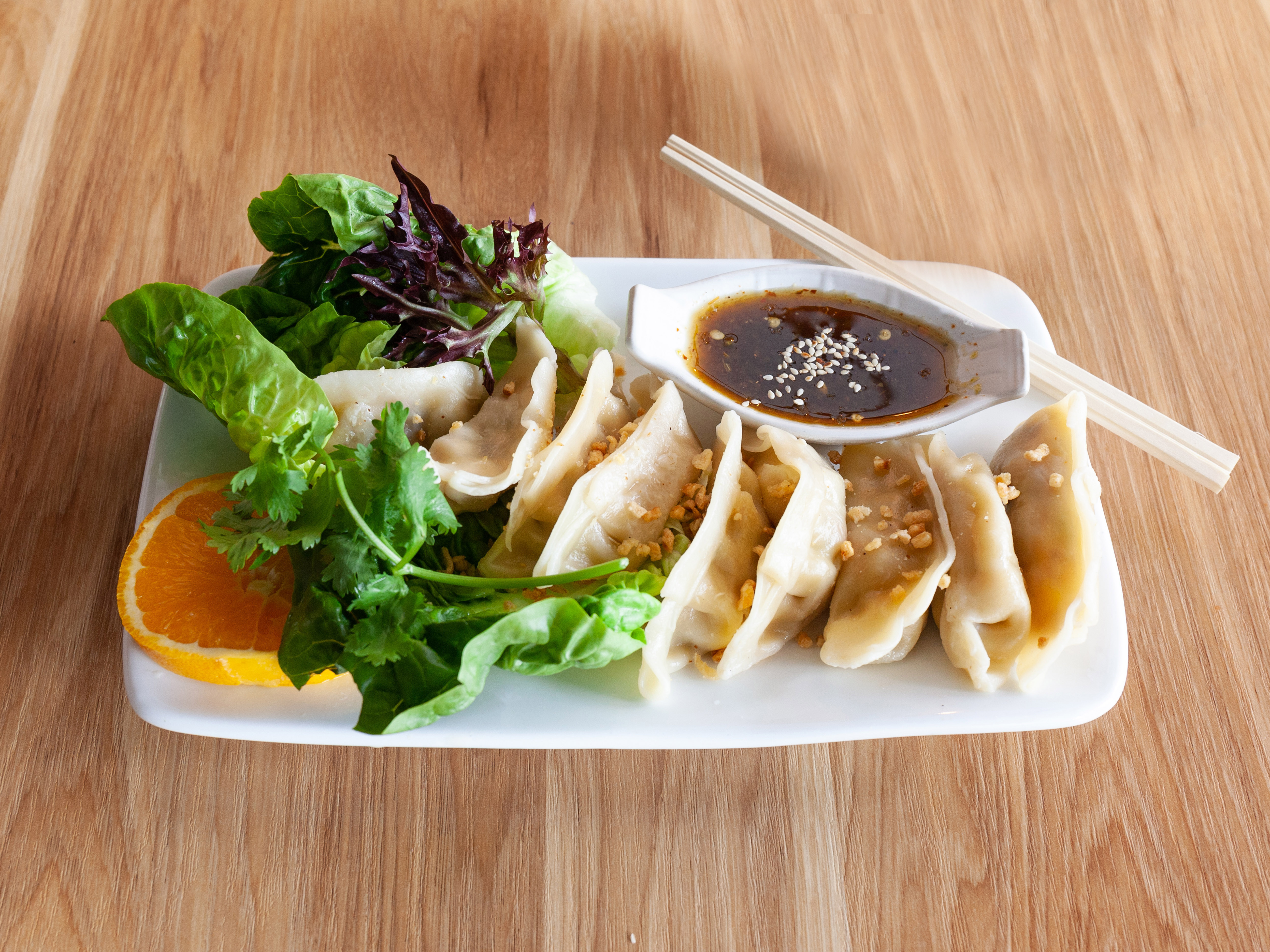 Order 4. Dumplings food online from Thai Vegan 2 store, Santa Monica on bringmethat.com