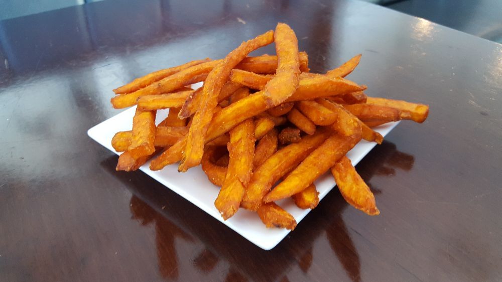 Order Sweet Potato Fries food online from Krave Asian Fusion Restaurant store, Irvine on bringmethat.com