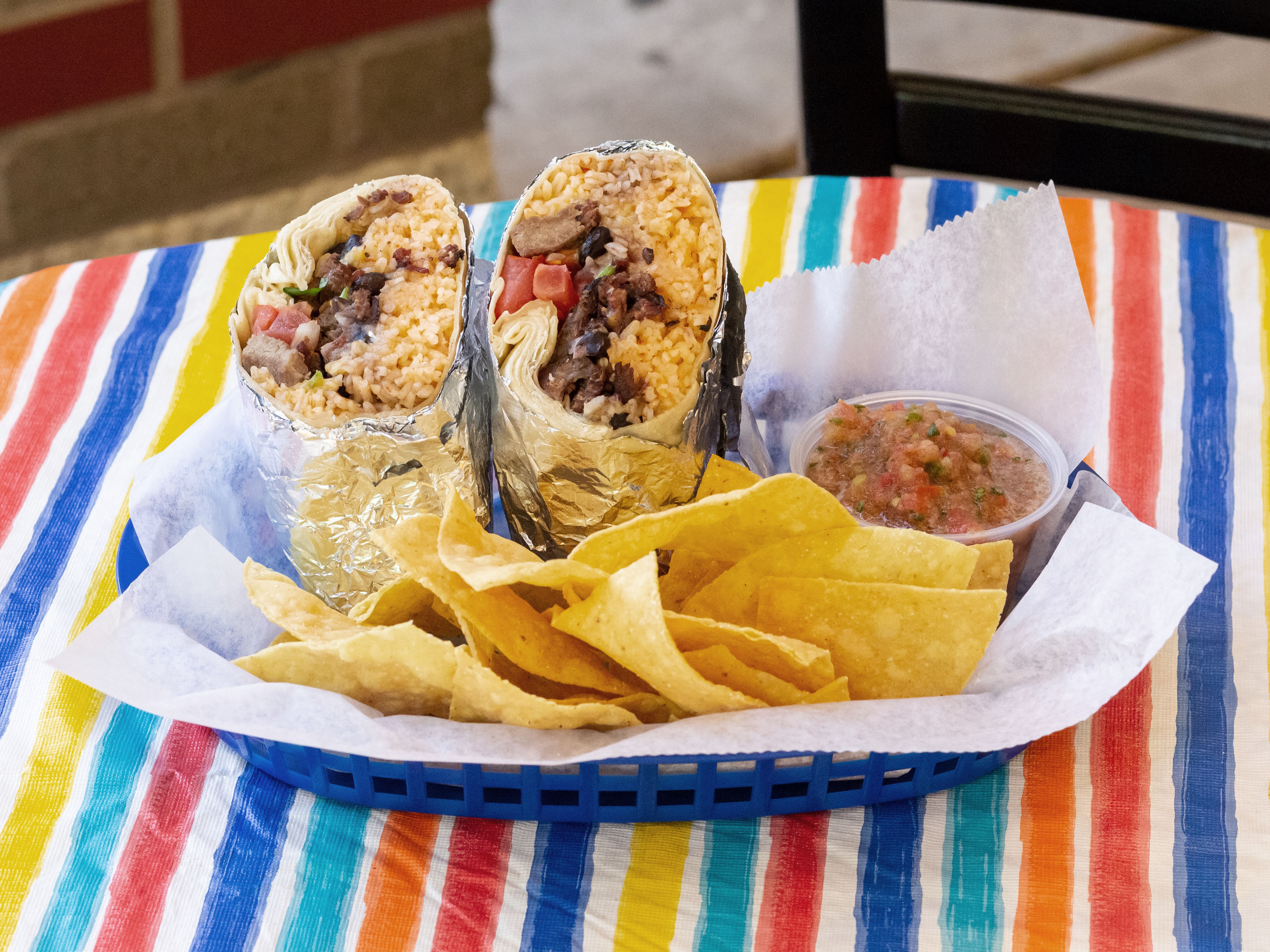 Order Regular Burrito food online from Baja Burrito store, Raleigh on bringmethat.com