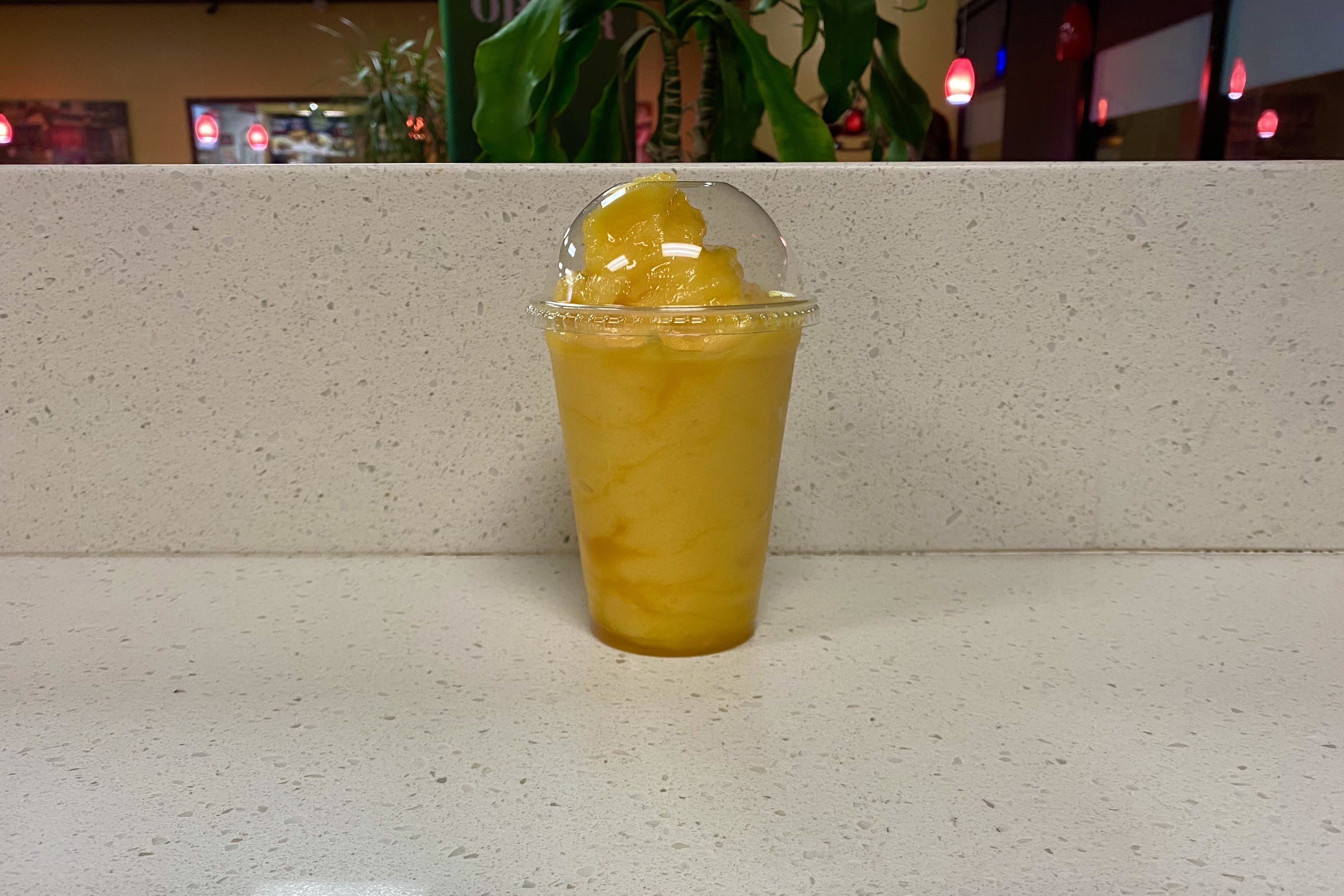 Order Mango Smoothie food online from Iced Coffee And Smoothie Bar store, Lancaster on bringmethat.com
