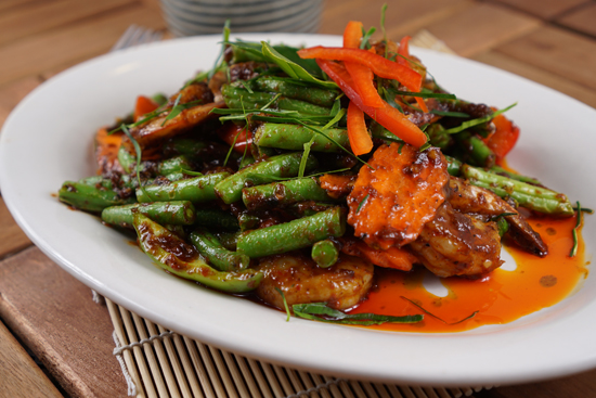 Order Spicy Green Beans food online from Modern Thai Restaurant store, Montebello on bringmethat.com