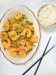 Order 125. Pepper Shrimp 青椒虾 food online from East Ocean store, Haymarket on bringmethat.com