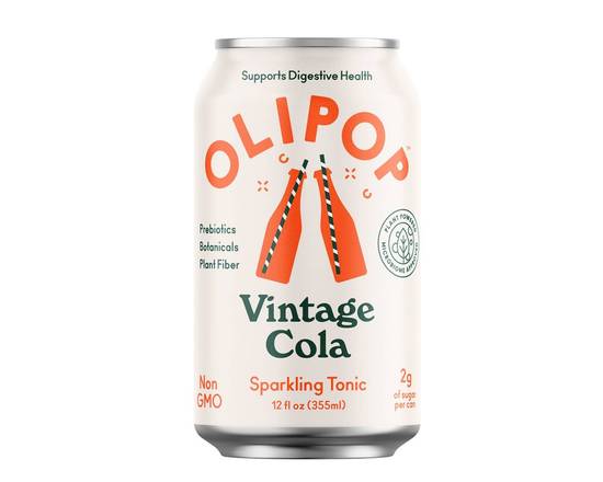 Order OLIPOP Vintage Cola food online from Healthyish Keto Bowls store, San Francisco on bringmethat.com
