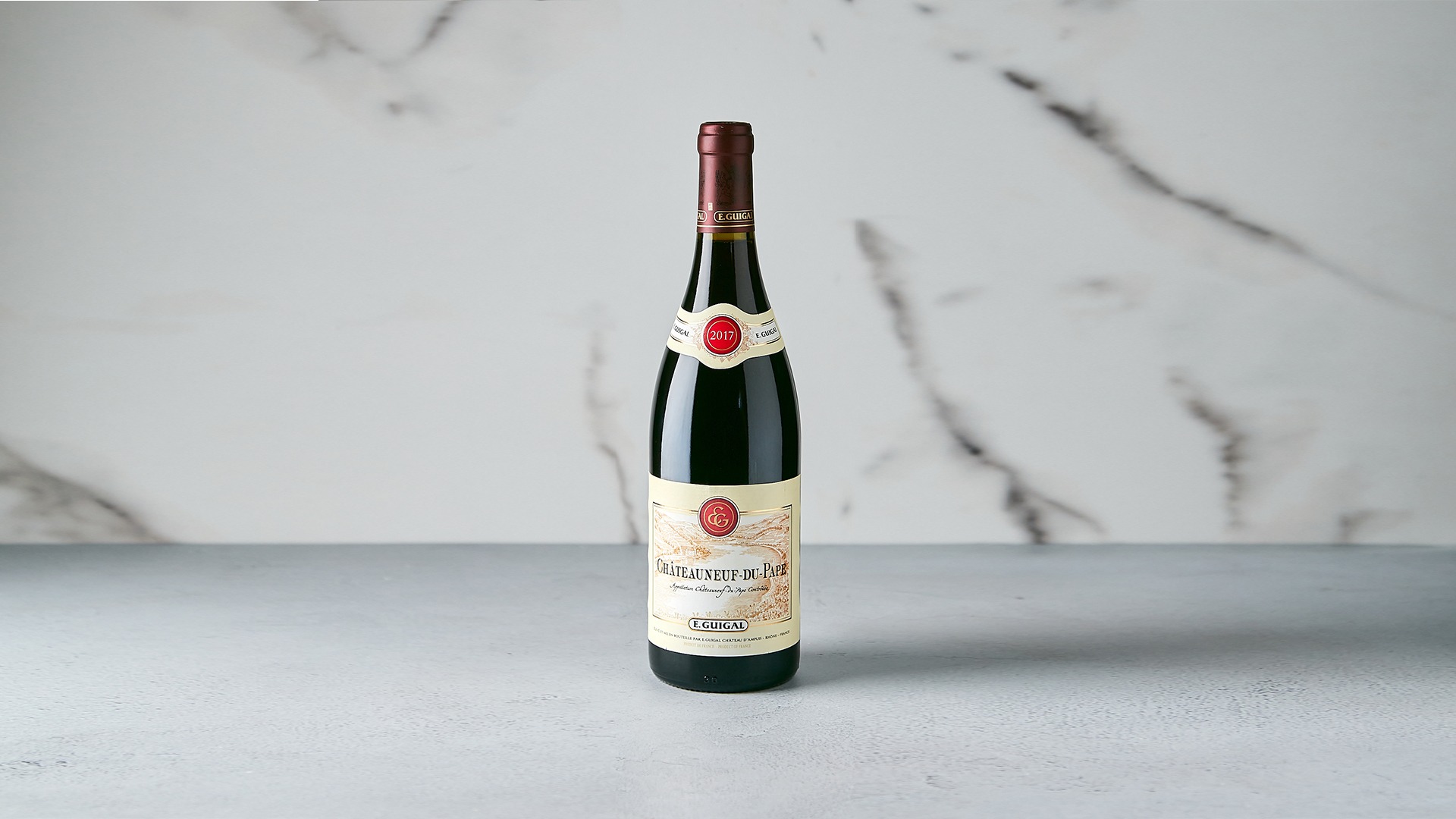 Order Guigal Chateauneuf du Pape 2017, France food online from Della Terra store, Los Angeles on bringmethat.com