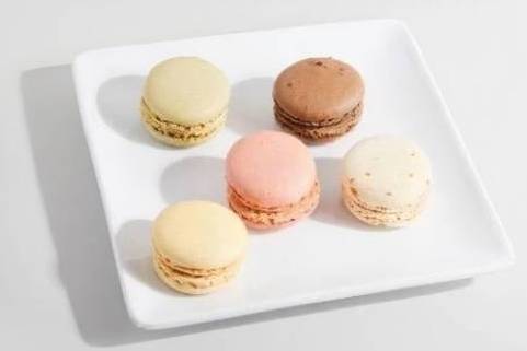 Order French Macarons - 3 Pack food online from Sweetwaters Coffee & Tea store, Canton on bringmethat.com