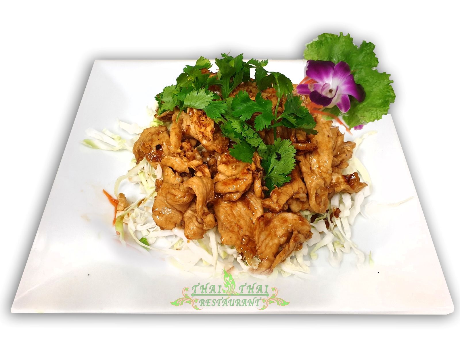 Order E9. Garlic & Pepper food online from Thai Thai Restaurant store, Fallbrook on bringmethat.com