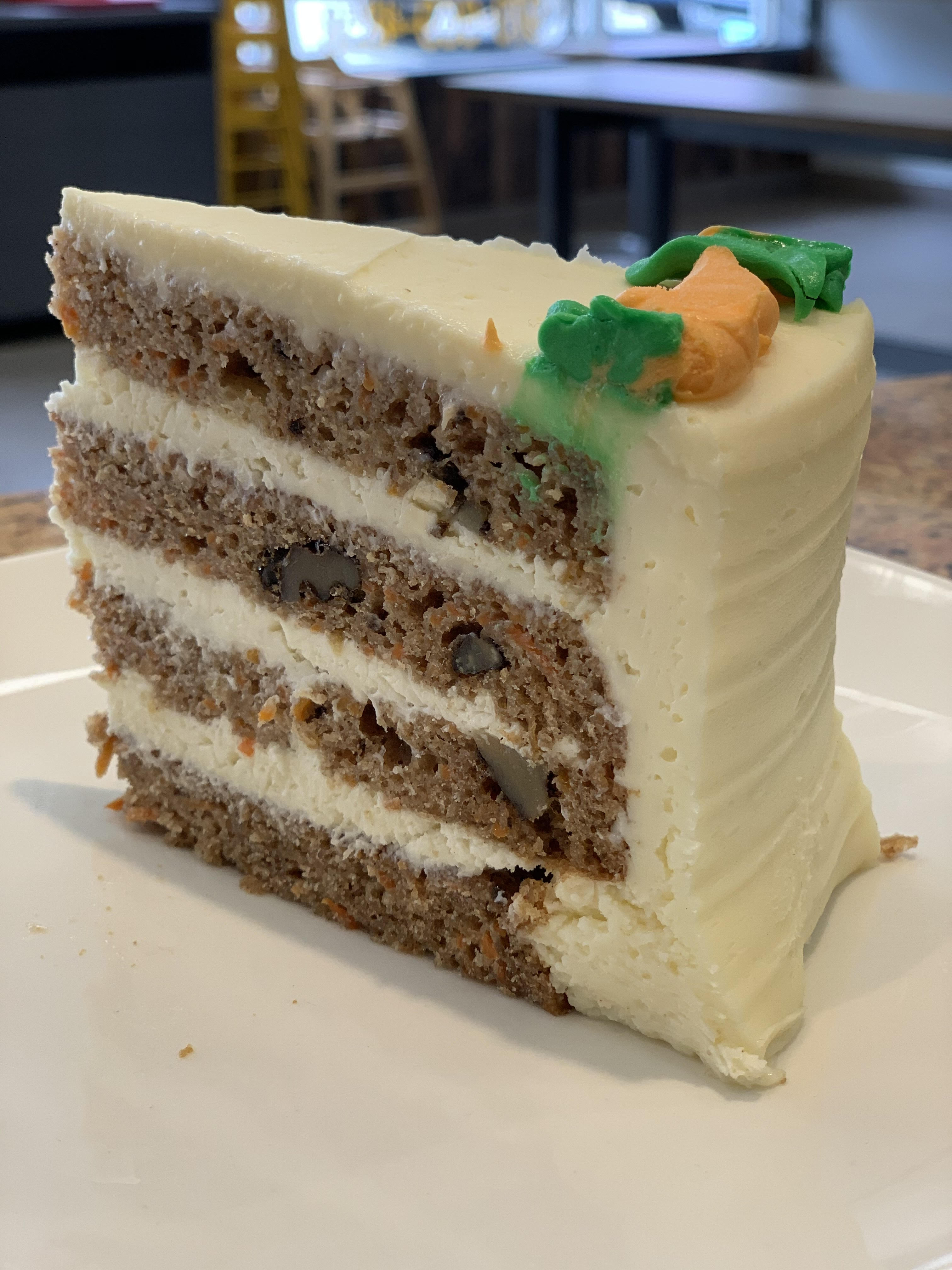 Order CARROT CAKE food online from Valley Fresh store, West Orange on bringmethat.com