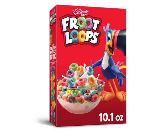 Order Kellogg's Froot Loops (10.1 oz) food online from Checkout Food Stores #47 store, Houston on bringmethat.com
