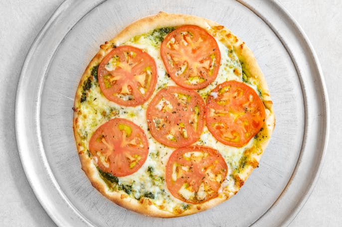 Order Pesto Pizza food online from New York Pizza store, Greensboro on bringmethat.com
