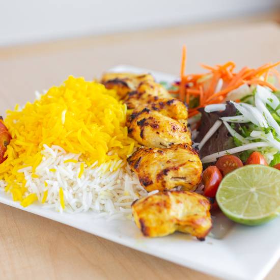 Order Boneless Chicken Kabob food online from Taste of Tehran store, Los Angeles on bringmethat.com