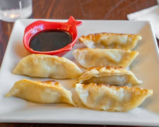 Order Fried Dumplings (6 pcs) food online from Taste of Asia store, Denver on bringmethat.com