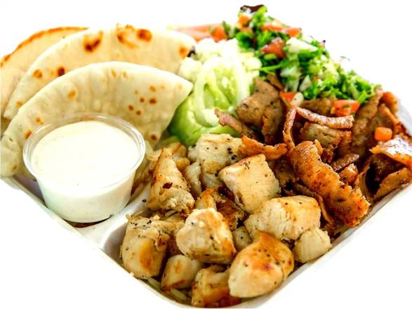 Order Mix Plate food online from Kouzina Cafe Gyros And Subs store, Nashville on bringmethat.com