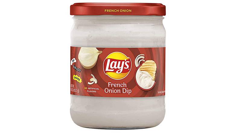 Order Lay's French Onion Dip food online from Route 7 Food Mart store, Norwalk on bringmethat.com