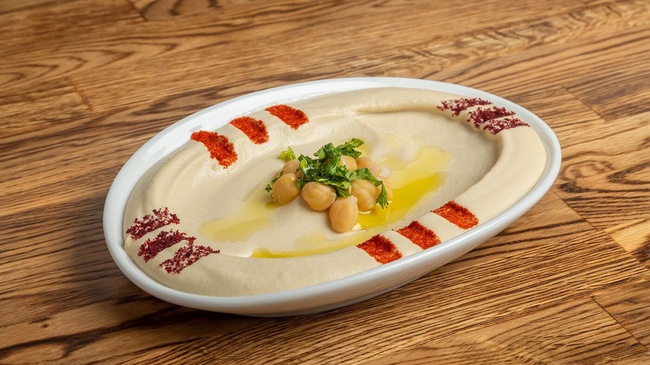 Order Hummus (Large) food online from Crave Kabob store, Chicago on bringmethat.com