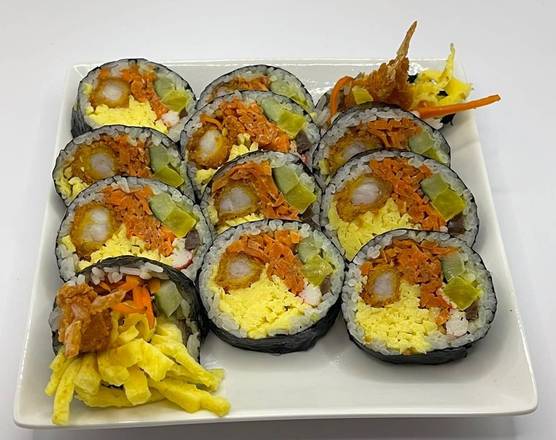 Order 새우튀김김밥 (Shrimp Tempura Kimbop) food online from 8ight store, Federal Way on bringmethat.com