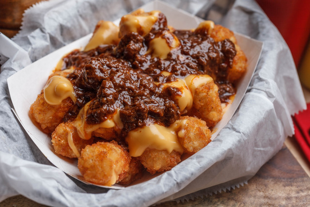 Order Chili Cheese Tots food online from Frankie's Dawg House store, Baton Rouge on bringmethat.com