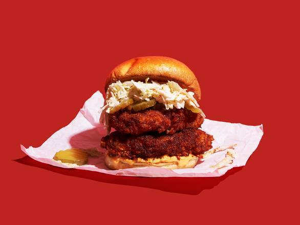 Order Double Stack Nashville Hot Fried Chicken Sandwich Combo food online from Hot Chx Nashville Hot Chicken store, San Diego on bringmethat.com