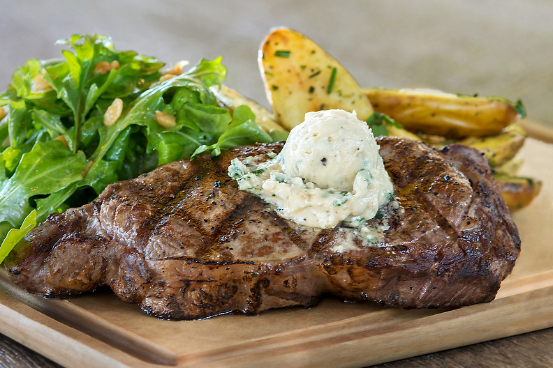 Order Fire-Grilled Ribeye food online from California Pizza Kitchen - River City Dr store, Jacksonville on bringmethat.com