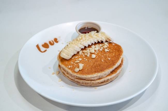 Order Protein Pancakes food online from Armonía Kitchen store, San Diego on bringmethat.com