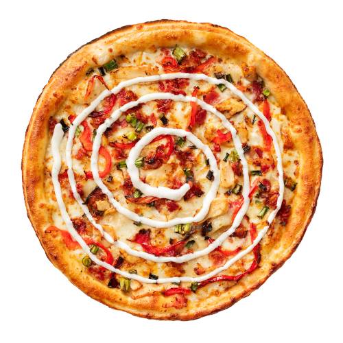 Order Chicken Bacon Ranch Pizza food online from Rapid Fire Pizza store, Greenville on bringmethat.com