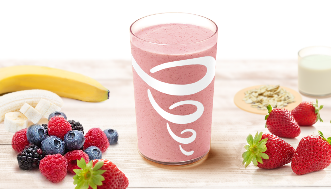 Order Banana Berry (v) food online from Jamba By Blendid store, Dixon on bringmethat.com