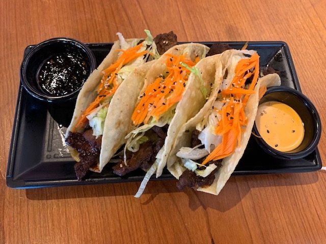 Order Bulgogi Tacos food online from Bakudan Ramen store, San Antonio on bringmethat.com