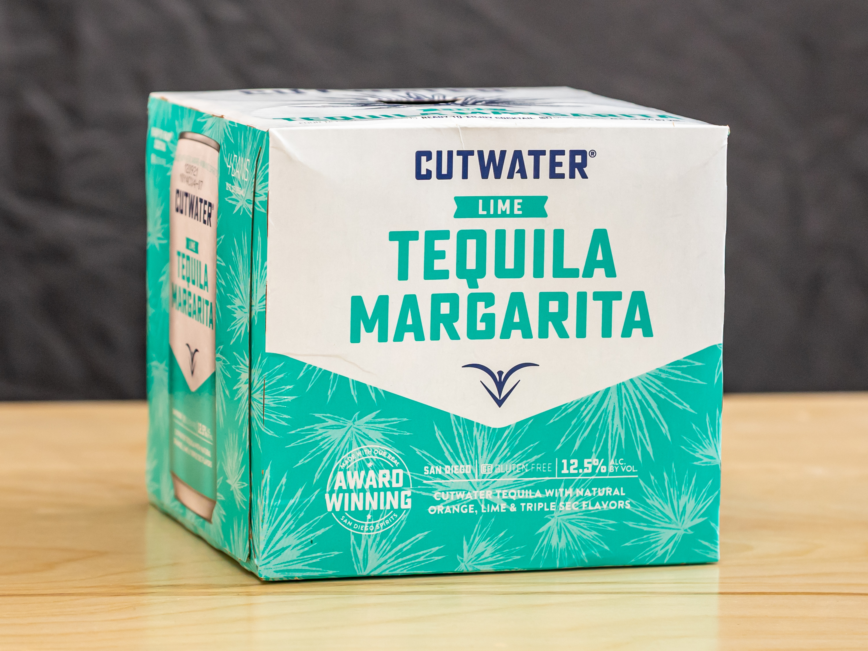 Order Cutwater Lime Tequila Margarita 4 Pack food online from Glenrose Liquor store, Glendale on bringmethat.com