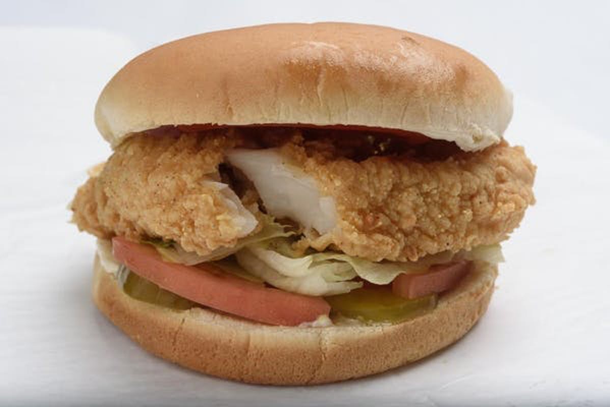 Order 27. Fish Burger food online from Highway 90 Fried Chicken store, Jefferson on bringmethat.com