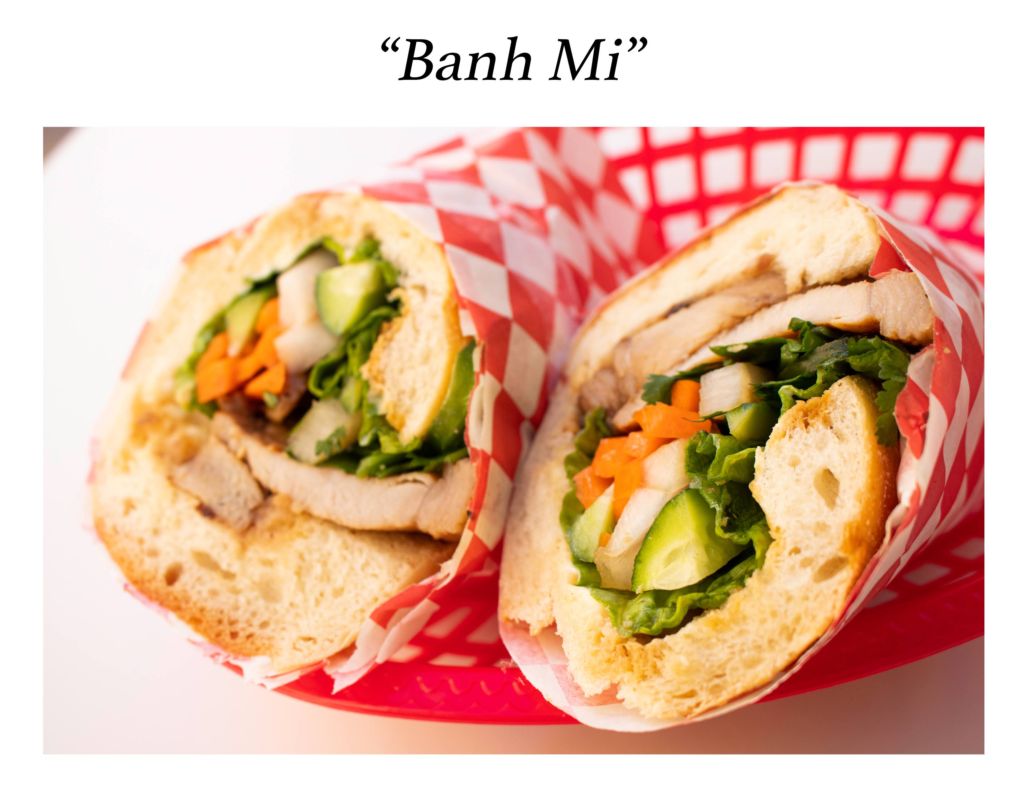 Order Banh Mi food online from 4 Eggs & Pizza store, Santa Barbara on bringmethat.com
